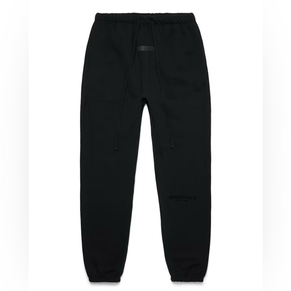 Essentials Fear of God Stretch Limo Black Pants, size XL - Picture 1 of 8